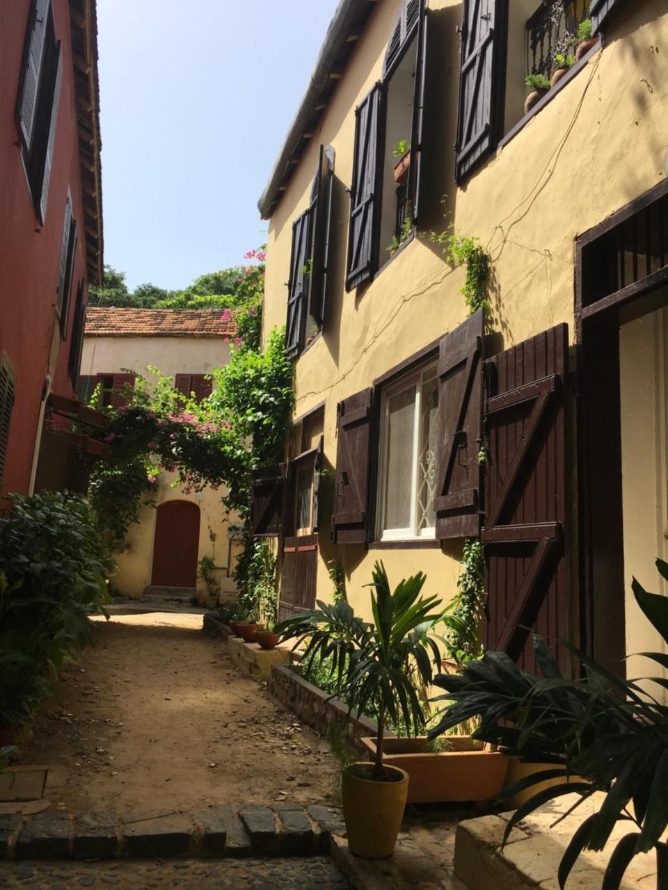 לינה וארוחת בוקר Gorée Chez Coumbis מראה חיצוני תמונה